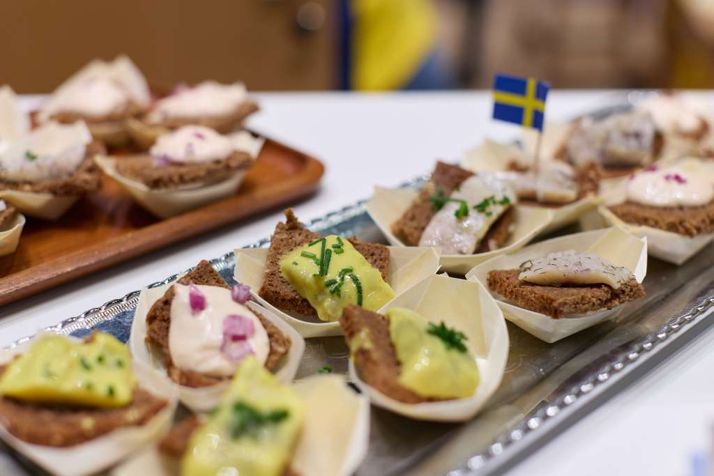 bild på snittar med sill.